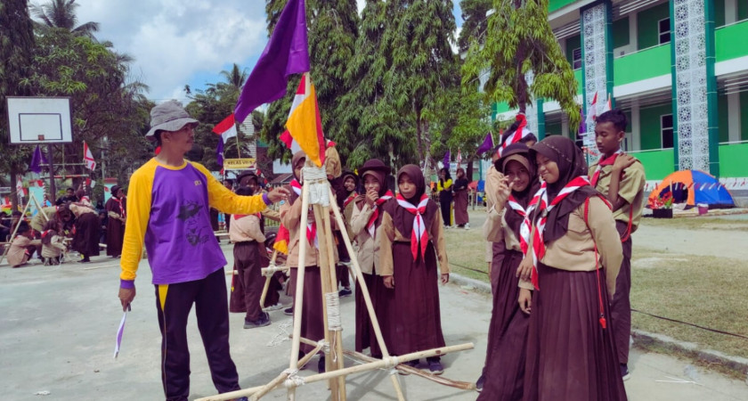 PTP DAN KEMAH BAKTI: LOMBA PIONEERING, AJANG UJI KETANGKASAN DAN KETERAMPILAN