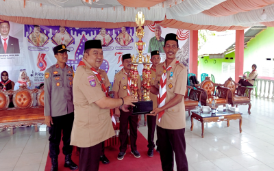 MTsN 2 BOALEMO CETAK SEJARAH DI PAGUYAMAN, SABET JUARA UMUM KEGIATAN PRAMUKA