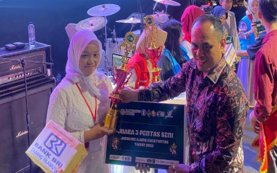 PIK-R UMUL BANIN MTSN 2 BOALEMO RAIH PRESTASI DI JAMBORE AJANG KREASI GENDRE 2025 TINGKAT PROVINSI